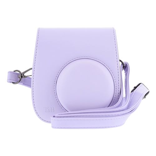 Housse T'nB Lensy pour Fujifilm Instax Mini 12 LSCAS12TRtnb – Protection Rigide avec Bandoulière Réglable