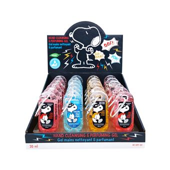 Gel main nettoyant Miniso Snoopy 30 ml mousqueton