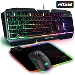 Pack Gaming 3 en 1 Clavier + Souris + Tapis de souris Spirit Of Gamer Ultimate 500