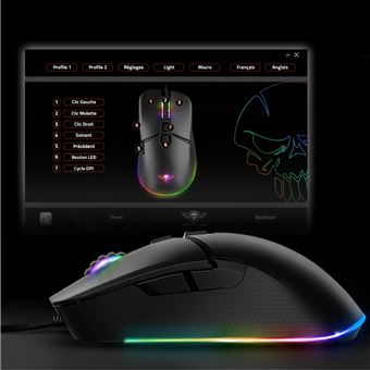 Pack Gaming 3 en 1 Clavier + Souris + Tapis de souris Spirit Of Gamer Ultimate 500