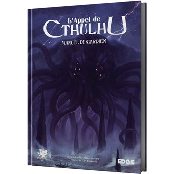 Jeu de rôles Asmodee L'Appel de Cthulhu Manuel du Gardien