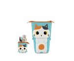 ITOTAL TROUSSE POP UP CHAT BLANC ET ORANGE