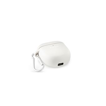 Housse de protection en silicone Bose pour QuietComfort Earbuds II Blanc