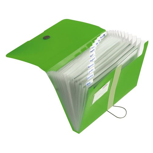 herlitz Trieur easy orga to go, 12 compartiments, pomme
