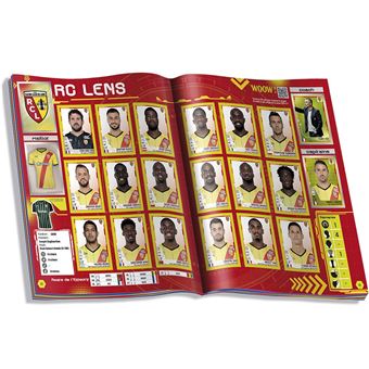 Jeu de cartes Panini Foot Ligue 1 2022 Album avec 5 pochettes