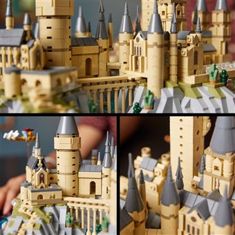 Bloc-notes Magique Style Harry Potter avec Maquette 3D Poudlard