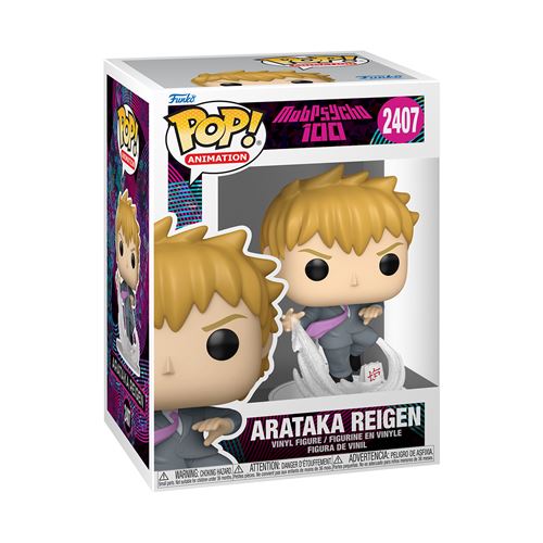 Figurine Funko Pop Animation Mob Psycho Arataka Reigen - vue 9