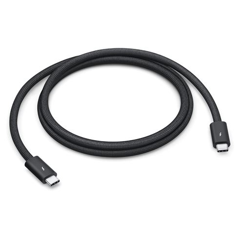 Câble Thunderbolt 5 USB‑C Apple Pro 1 m Noir