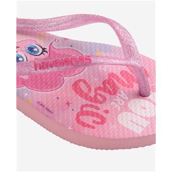 Tongs et espadrilles sportswear Havaianas Kids Slim My Little Pony Macaron Pink Taille 35-36