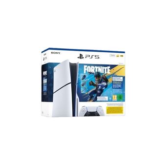 Pack Console Sony® PS5® Slim Standard Fortnite® Flowering Chaos Edition limitée Blanc - 1