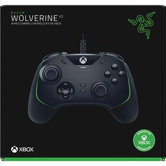 Manette Gaming filaire Razer Edition Wolverine V2 pour Xbox Séries X