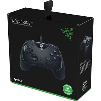 Manette Gaming filaire Razer Edition Wolverine V2 pour Xbox Séries X