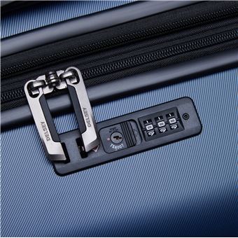 Valise extensible Delsey Air Armour 77 cm Bleu nuit