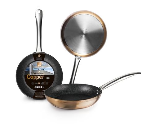Non Communiqué Ibili 495024 Poêle Natura Copper 24 Cm