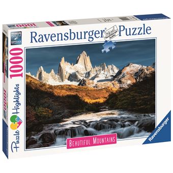 Puzzle Ravensburger Le Fitz Roy Patagonie 1000 pièces