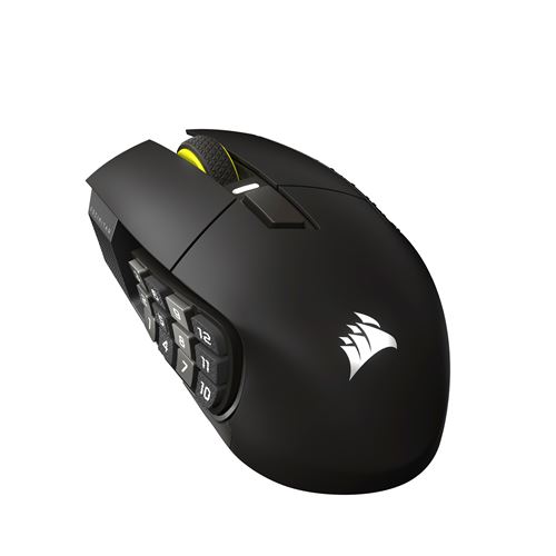 Souris gaming sans fil Corsair Scimitar Elite WL SE Gun métal