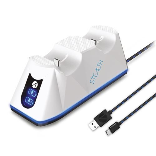 Stealth Blanc Double Station De Charge Sp-C100v Pour Ps5 - Image 3