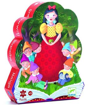Puzzle de 50 pièces Djeco Blanche neige - 1