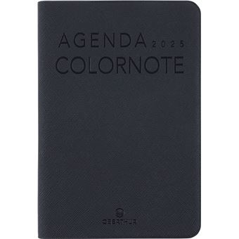 SEMAINIER A5 COLORNOTE NOIR