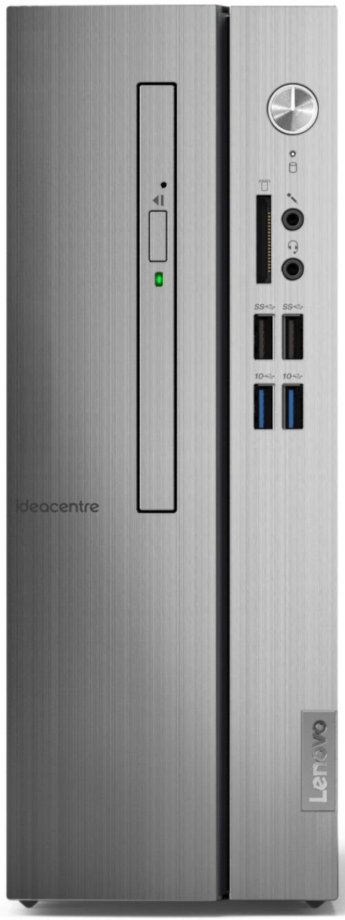 PC Lenovo ideacentre 510s-07ICK Intel Core i3 8 Go RAM 128 Go SSD + 1 To SATA Noir et argent