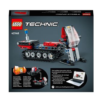 LEGO Technic 42148 pas cher, La dameuse