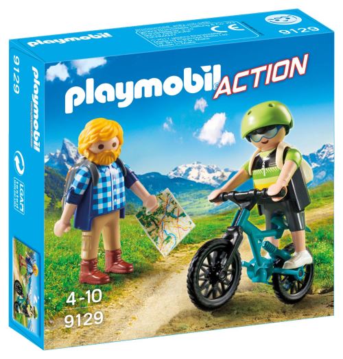 Playmobil Action 9129 Randonneur et cycliste