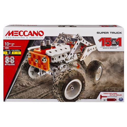 Jeu De Construction Meccano Super Truck 15 En 1