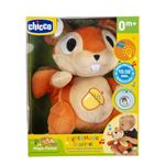 Ecureuil en peluche Chicco Sons et lumière