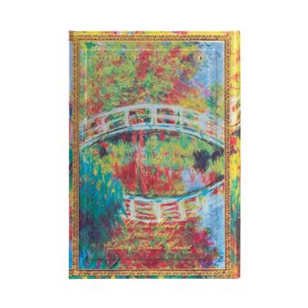 Agenda Rigide Paperblanks 2022 Monet Le Pont Lettre à Morisot Mini 10 × 14 cm