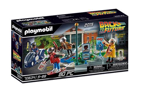 Playmobil Retour Vers Le Futur 70634 Back Future Partie II Course Hoverboard