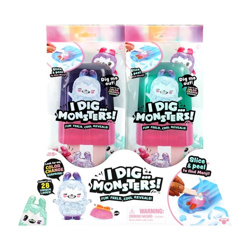 Popsicle pack I Dig Monsters Modèle aléatoire