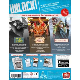 Jeu d’ambiance Asmodee Unlock Epic Adventures