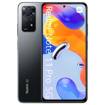 Smartphone Xiaomi Redmi Note 11 Pro 6.67" 5G 128 Go Double SIM Gris graphite - 1