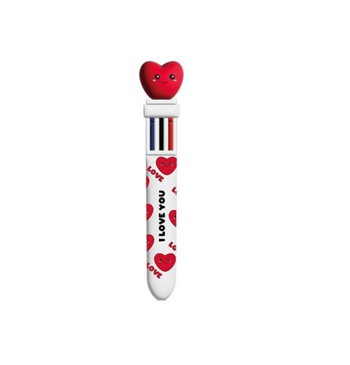 Stylos multicouleurs 10 Itotal - St Valentin follow your heart