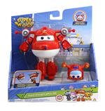 Figurine Super Wings Transforming Jett et Super Pets