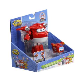 Figurine Super Wings Transforming Jett et Super Pets