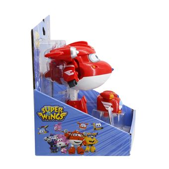 Figurine Super Wings Transforming Jett et Super Pets