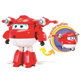 Figurine Super Wings Transforming Jett et Super Pets