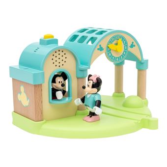 Gare à enregistreur vocal Mickey Mouse Brio