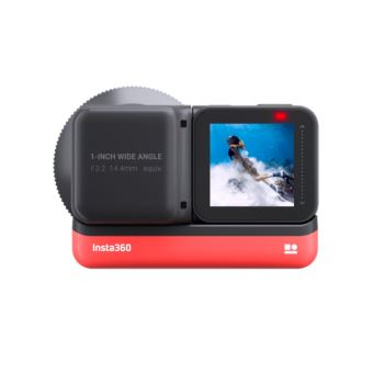 Caméra Sport Insta360 One R 1 Inch Edition Noir et rouge