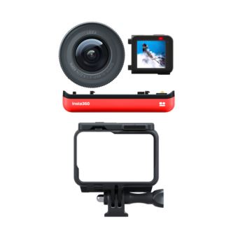 Caméra Sport Insta360 One R 1 Inch Edition Noir et rouge