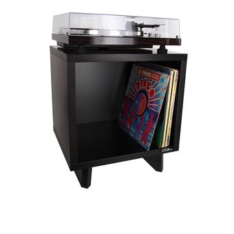 Meuble Enova Hifi Vinyle Lover Noir