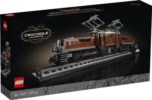 Lego Creator 10277 La Locomotive Crocodile 1271 Pieces