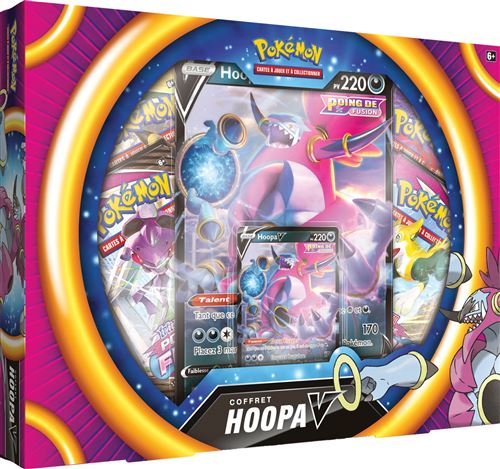 Coffret cartes &agrave; collectionner Pok&eacute;mon Hoopa V Novembre 2021 