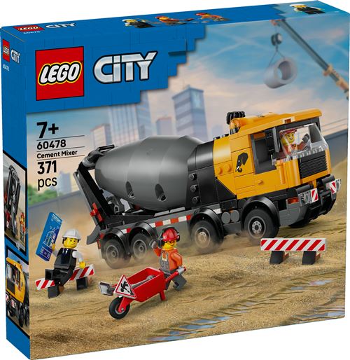 LEGO® City 60478 La bétonnière