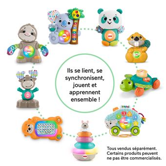Jeu d'éveil Fisher Price Hector Le Castor LINKIMALS