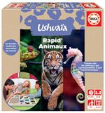 Jeu de cartes Educa Ushuaïa Rapid'Animaux