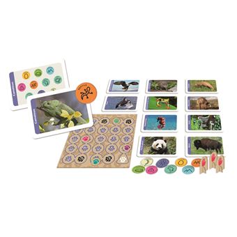 Jeu de cartes Educa Ushuaïa Rapid'Animaux