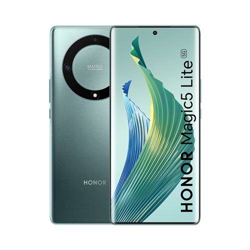 Smartphone Honor Magic5 Lite 6,67 5G Double nano SIM 256 Go Vert