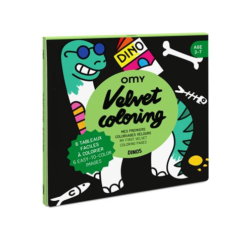 COLORIAGE VELOURS DINO